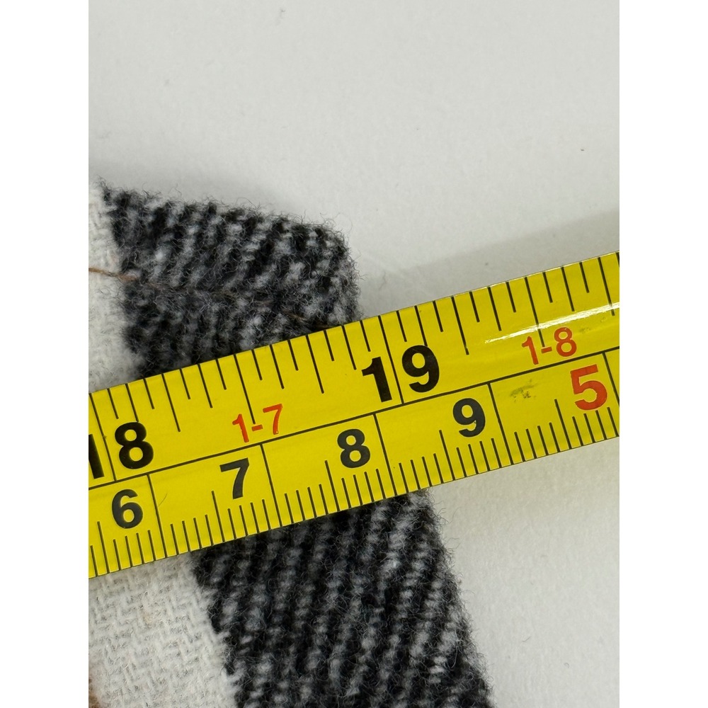 Brown Plaid Pinafore Jumper Dress Womens Sz M V-Neck Button Front Sleeveless - Picture 6 of 9
